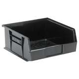 Ultra Stack and Hang Bin, 10-7/8 x 11 x 5in, Conductive Black, 6 per Case redirect to product page